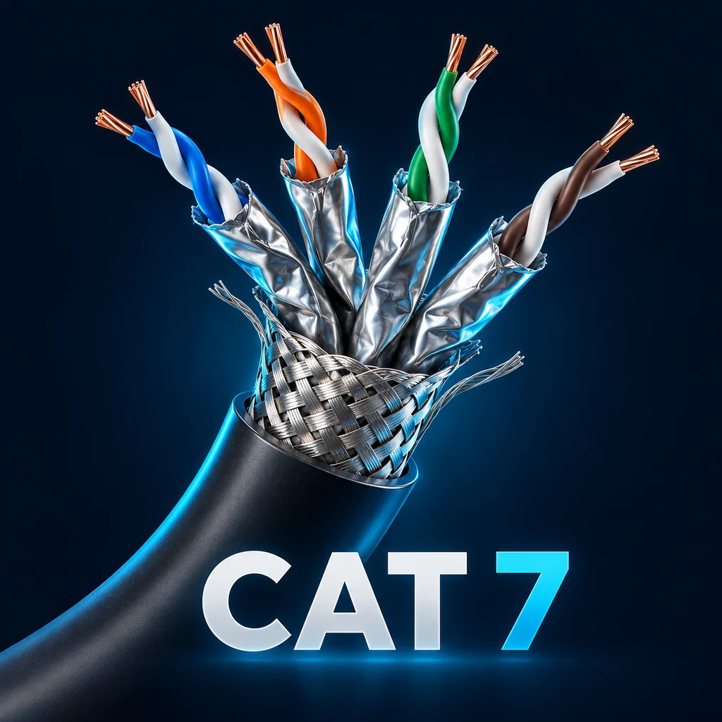 What Is Cat7 Cable? Cat6A Differences and RJ45 Claims Image