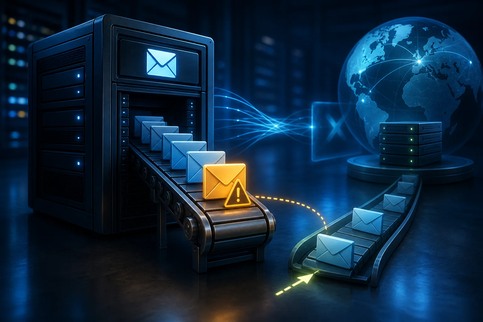 cPanel'de SMTP 421 Hatası: Geçici Hata mı Bağlantı Limiti mi? Görseli