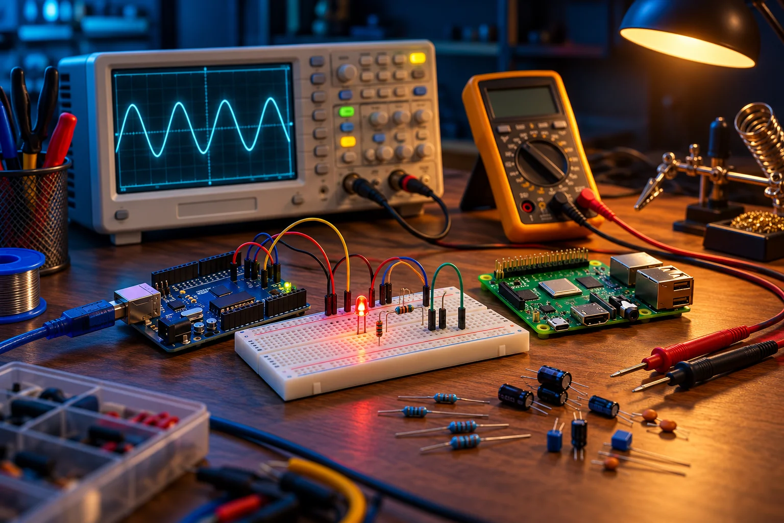 Elektronik Atölyesi: Devre Kurmaya Meraklı Olanlar İçin Görseli