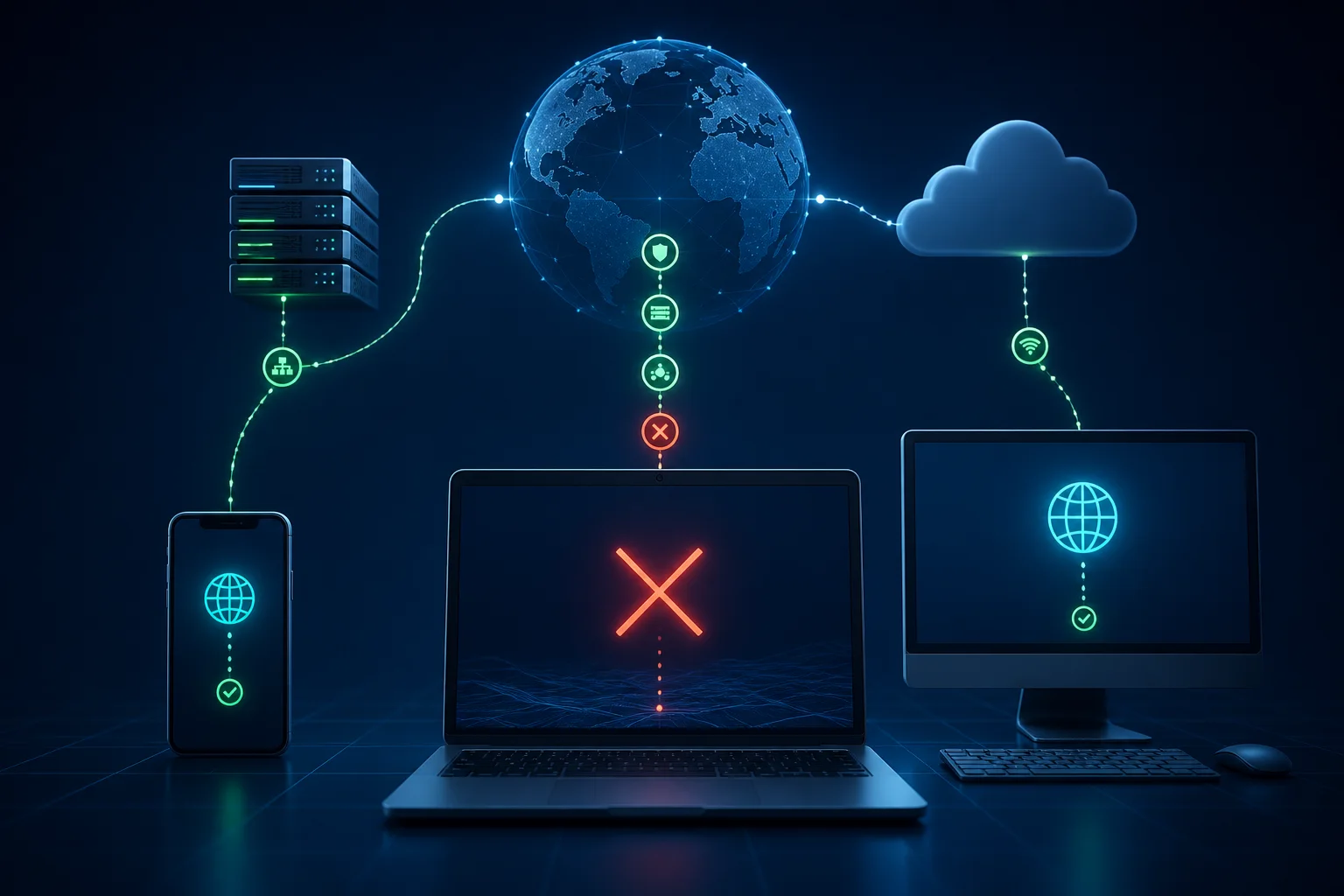 A Website Opens on Other Devices but Not One Computer Image